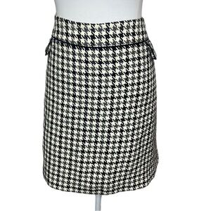 Geoffrey Beene Sport Houndstooth Skirt